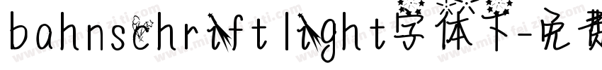 bahnschrift light字体下字体转换